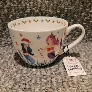 Portobello Mermaid Christmas mug